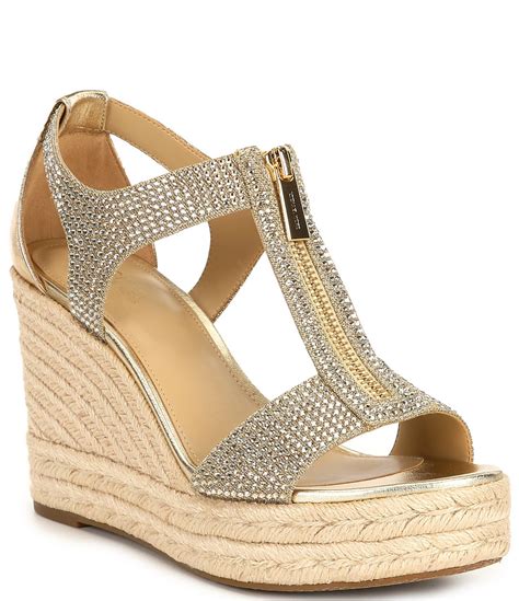 dillards michael kors wedge sandals|dillard's Michael Kors sale.